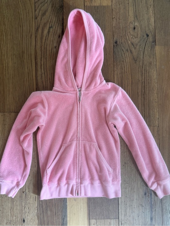 Juicy Couture Other - Juicy Couture Pink Hooded Zip-Up Sweatshirt for Kids
